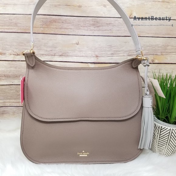 Kate Spade Clinton Street Jacalyn Satchel in Brown - Picture 1 of 14